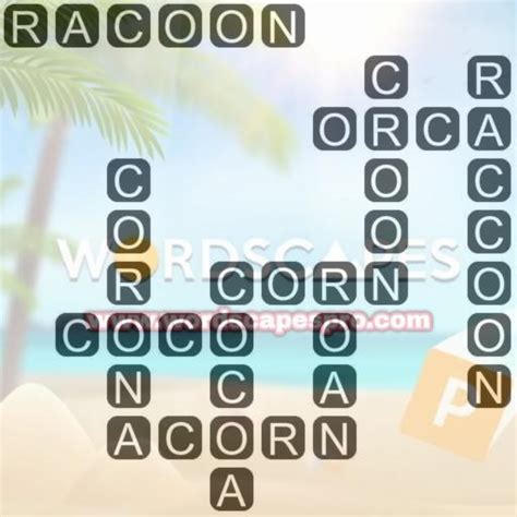 Wordscapes Level 2080 Answers [Pebble 16, Coast].